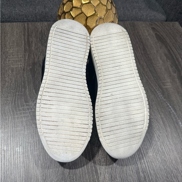 Steve Madden Black and White Platform Sneakers - Picture 9 of 14